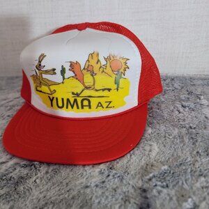 Headmost Yuma Arizona Hat Roadrunner Cap Snapback Mesh Wild E Coyote Trucker